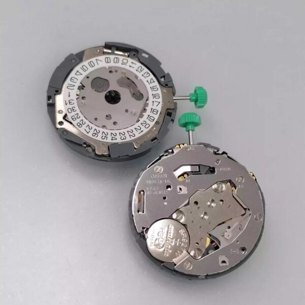 Watch Accessories: Original Japanese OS62 Movement, 6-Hand Multi-Functional Quartz Movement, OS62 Electronic, 3 O'clock Position