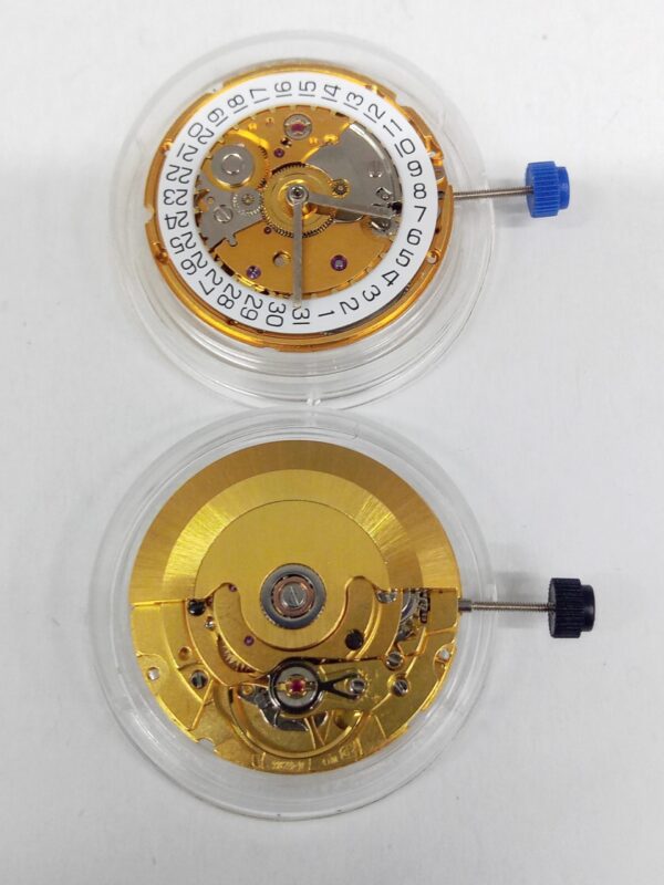 3 Watch Accessories, Domestic Dandong 2824 Movement, Substitute for ETA2824-2 Mechanical Movement, Gold Engraved Movement