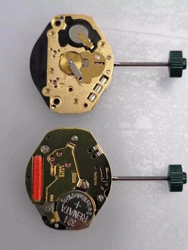 Watch Accessories, Brand New Original Swiss Ronda Quartz Movement, Ronda 1062 Gold Two-Hand Movement