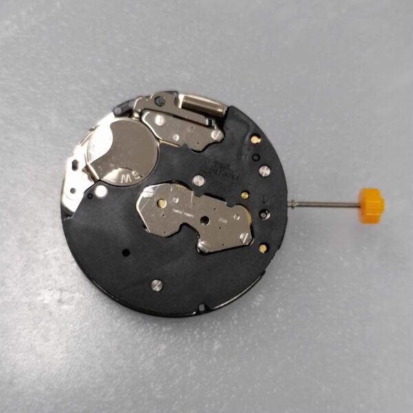 Watch Movement, Brand New Original Swiss RONDA Z60 Six-Hand Quartz Movement (Sub-Dials at 3, 6, 9 O'clock Positions)