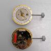 Watch Accessories, Swiss Movement, RONDA 785 Three-Hand Quartz Movement (Gold & White Versions, Date at 3 O'clock Position)