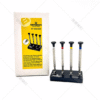Swiss Made BERGEON 8404-S04 4-Piece Precision Watch Hand Setting Tool Set with Rotating Tips