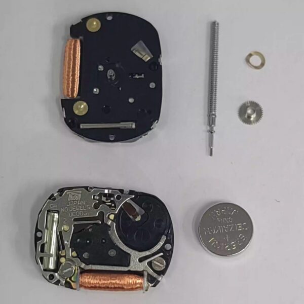 Watch Accessories: Brand-New Original Japanese MIYOTA Movement, Models VC00, VC01, VC10, VC11, Quartz Movement