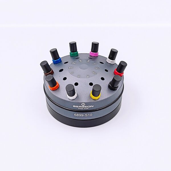 3】】 Genuine Imported BERGEON 6899-S10 Precision Screwdriver Set with Rotating Stand (for Watch & Clock Repair)