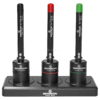 4 Swiss Made BERGEON 7721 3-Piece Automatic Oiler Set with Storage Base (Watch Lubrication Tool)