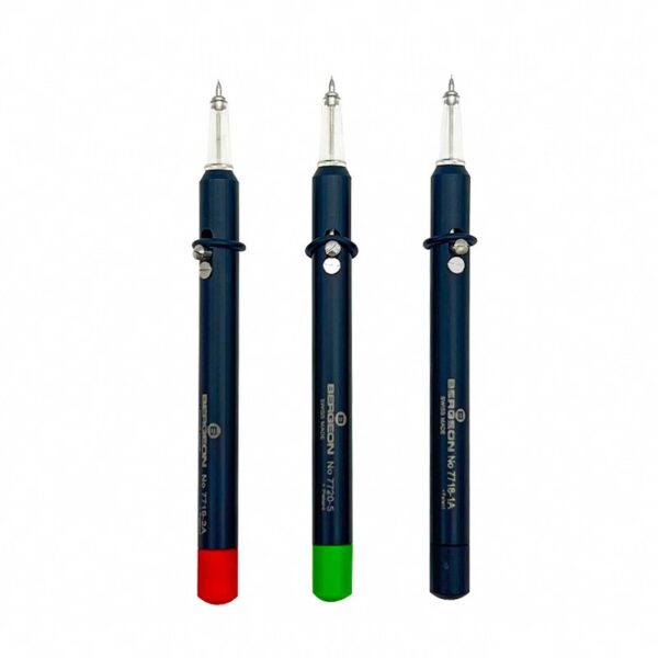 4’ Swiss Made BERGEON 7721 3-Piece Automatic Oiler Set with Storage Base (Watch Lubrication Tool)
