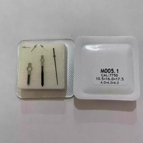 Watch Accessories: Watch Hands Compatible with Mido M005, 6-Hand for 7750 Movement, for Men's Multifort Series