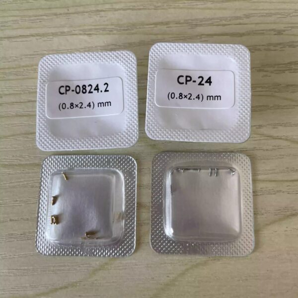 Watch Accessories: Case Back Screws Compatible with Cartier & Chopard, 0.8*2.4 Stainless Steel Slotted Case Back Screws (One Box)