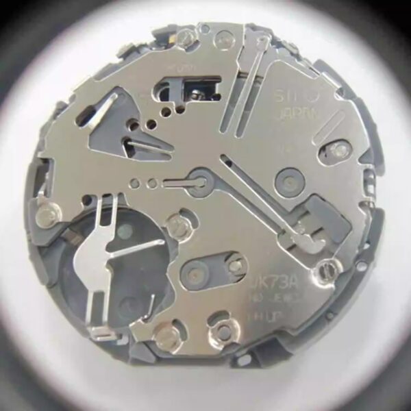 4’ Watch Accessories: Original Brand-New Japanese VK73A Quartz Movement, 3-6-9 Seconds, 12 O'clock Calendar, Six-Hand Movement