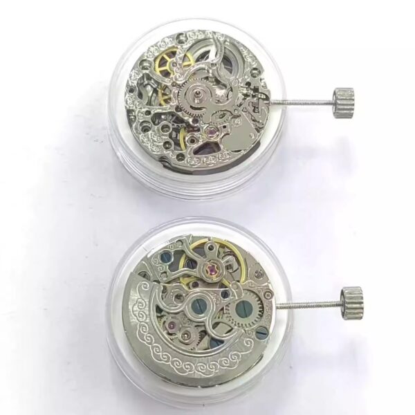 4. Brand-New Tianjin Seagull ST6 Mechanical Movements (Men's & Women's, Single Calendar) - Three-Hand, Gold Movement, White Movement