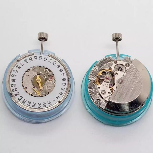 4= Brand-New Tianjin Seagull ST6 Mechanical Movements (Men's & Women's, Single Calendar) - Three-Hand, Gold Movement, White Movement