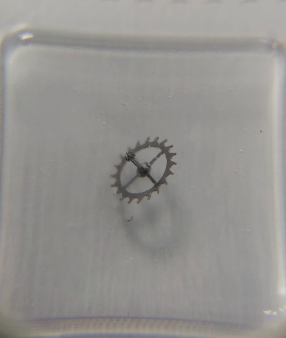 Watch Accessories: ETA2824, 2836, 2834 Original Escape Wheel, Pallet Wheel, Pallet, Part No. 2824-705
