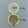Watch Accessories, Swiss Movement, RONDA 785 Three-Hand Quartz Movement (Gold & White Versions, Date at 3 O'clock Position)