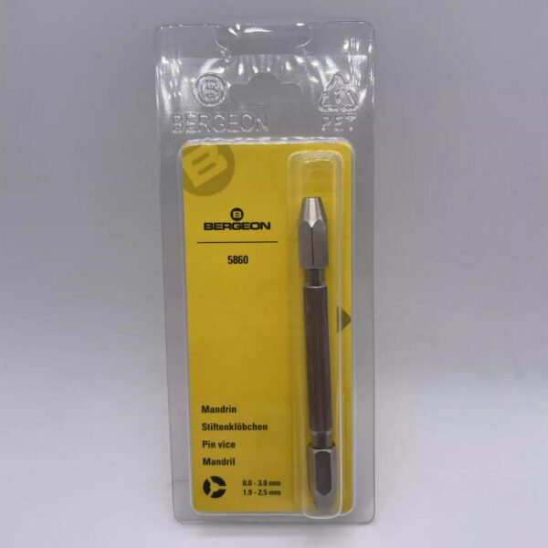 Swiss Genuine Imported BERGEON 5679 Pin Vise; BERGEON 5860 Pin Vise; BERGEON 5687 Pin Vise