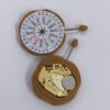 Watch Accessories: Japanese Brand New Original GM02 Movement, Replacement for GM00 Quartz Movement, Three-Hand with Dual Calendar, Including Stem and Battery