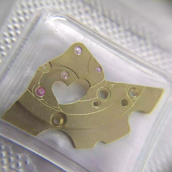 Brand-New Original Watch Movement Accessory: 2824-110 Seconds Bridge / Wheel Bridge (Gold, White)