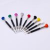 Swiss Made BERGEON 6899-S09 9-Piece Ergonomic Watchmakers Screwdriver Set with Rotating Stand