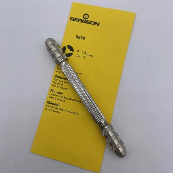 Swiss Genuine Imported BERGEON 5679 Pin Vise; BERGEON 5860 Pin Vise; BERGEON 5687 Pin Vise