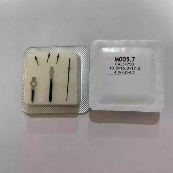 Watch Accessories: Watch Hands Compatible with Mido M005, 6-Hand for 7750 Movement, for Men's Multifort Series