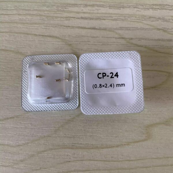 Watch Accessories: Case Back Screws Compatible with Cartier & Chopard, 0.8*2.4 Stainless Steel Slotted Case Back Screws (One Box)