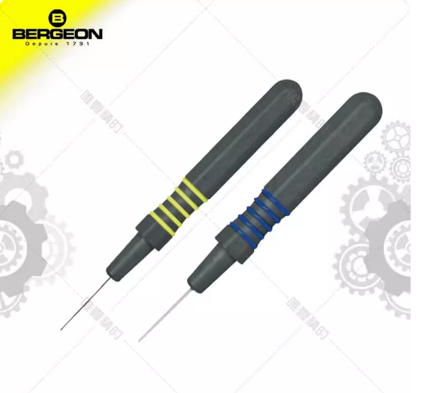 Swiss BERGEON 7953-S/H Watch Repair Tool – Fiber Whisker Wheel Lifter for Movement Repair 7953-S (Light Gray) 7953-H (Dark Gray)