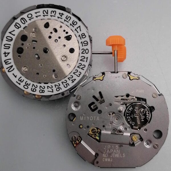 Watch Accessories: Original Brand-New Japanese Miyota JP15 Quartz Movement