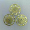Watch Accessories: Swiss Imported Original ETA2834 Date Disc, Day Disc, 2834-2557 in Gold and White