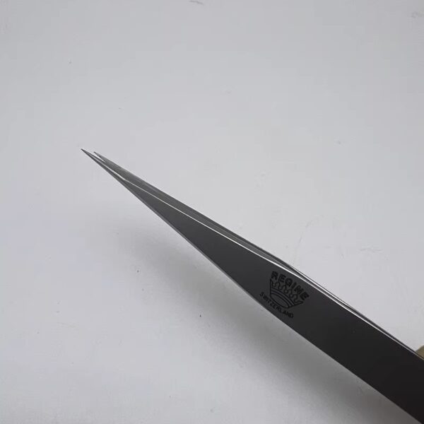 Swiss Genuine Imported REGINE Antimagnetic Stainless Steel Crown Tweezers (AA Pattern); Professional Watch Repair Tweezers