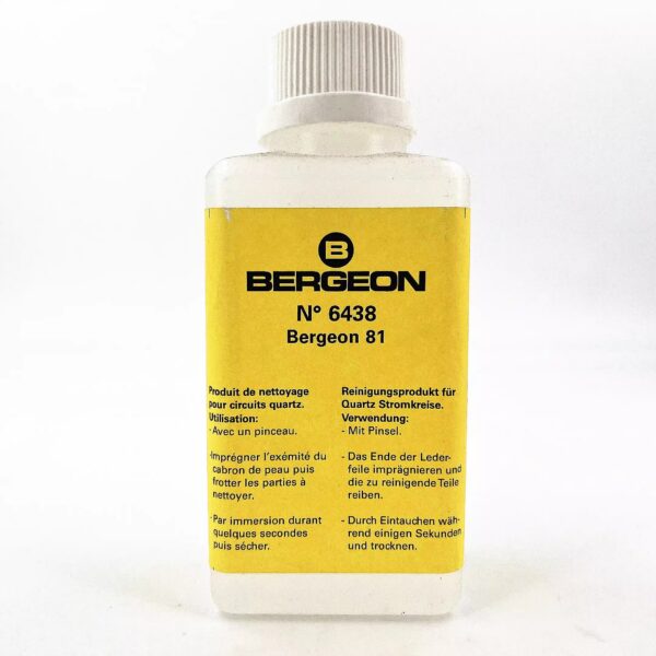 Swiss Imported Bergeon 6438 Quartz Circuit Cleaning Solution – Watch Repair Tool