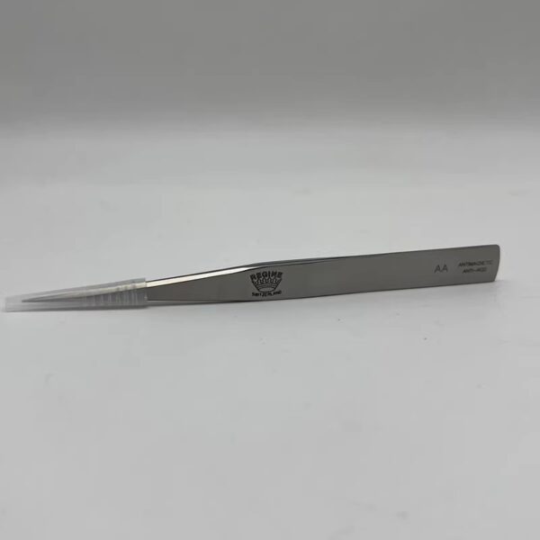 Swiss Genuine Imported REGINE Antimagnetic Stainless Steel Crown Tweezers (AA Pattern); Professional Watch Repair Tweezers