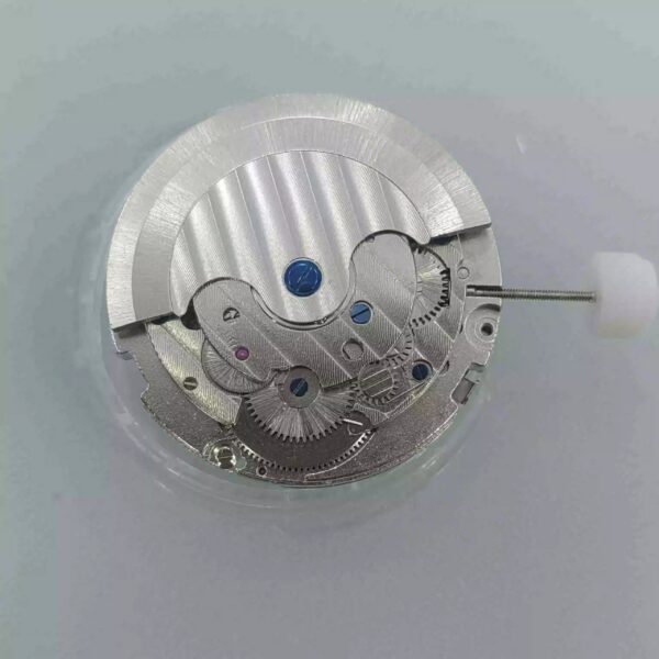 5】 Watch Accessories, Domestic Shanghai Six-Hand Tourbillon Movement, Moon Phase at 12 O'clock, Exposed Balance Wheel at 6 O'clock, Single-Beam Multi-Hand Movement