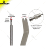 Swiss Imported BERGEON 8111 Heavy-Duty Spring Bar ToolDual-Tip Design for Stainless Steel and Leather Straps