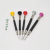 Swiss Made BERGEON 6899-P05 5-Piece Slotted Screwdriver Set (0.80-1.60mm)