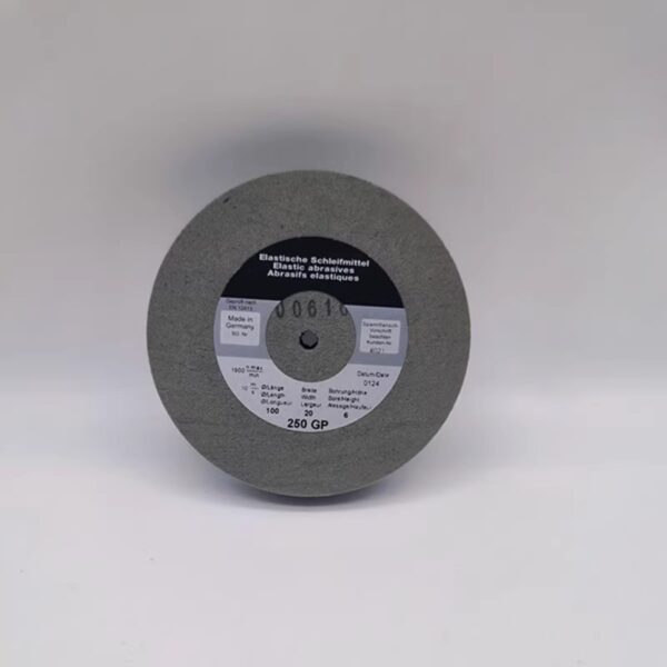 German 250LP/GP Rubber Sanding Wheels for Watch Repair – 250LP Medium Hard Polishing Wheel & 250G Soft Grinding Wheel