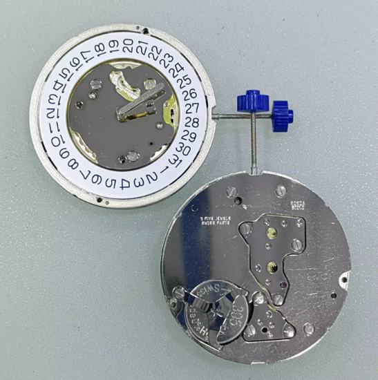 6== Watch Accessories, Brand New Imported Swiss RONDA 5021.D Movement (Gold and White Versions), 5-Hand Movement