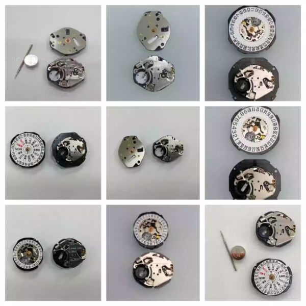 Watch Movement Accessories: Brand New AL20, AL21, AL32, AL33, AL35, AL82, AL83 Quartz Movements