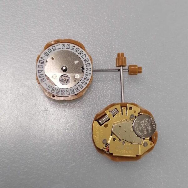 6 Watch Accessories: Miyota Movement, GL15 & GL17 Movements, Two-Hand Quartz Movement