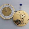 6 Watch Accessories, Brand New Imported Swiss RONDA 5021.D Movement (Gold and White Versions), 5-Hand Movement