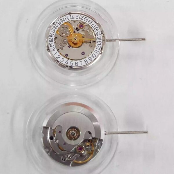 Watch Movement, Brand-new Dandong 2671 Movement, ETA-2671 Substitute Movement, Silver Movement, White Date at 3 O'clock Position