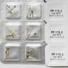 Watch Accessories: Watch Hands Compatible with PP (Patek Philippe) 9015, Patek Philippe 115 (Hour, Minute, Second Hands) with Luminous Function