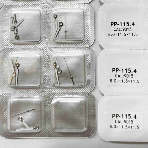 Watch Accessories: Watch Hands Compatible with PP (Patek Philippe) 9015, Patek Philippe 115 (Hour, Minute, Second Hands) with Luminous Function