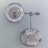 Watch Accessories: Miyota Movement, GL15 & GL17 Movements, Two-Hand Quartz Movement