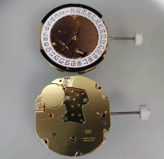 Watch Accessories, Original Swiss Ronda 3522 Movement, 3520.D Movement, 3040D Multifunctional Quartz