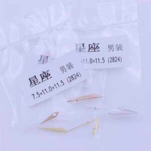 7= Watch Accessories Maintenance: Men's and Women's Omega Constellation Watch Hands, Hour, Minute and Second Hands for Caliber 2824 and 2671 Movements.