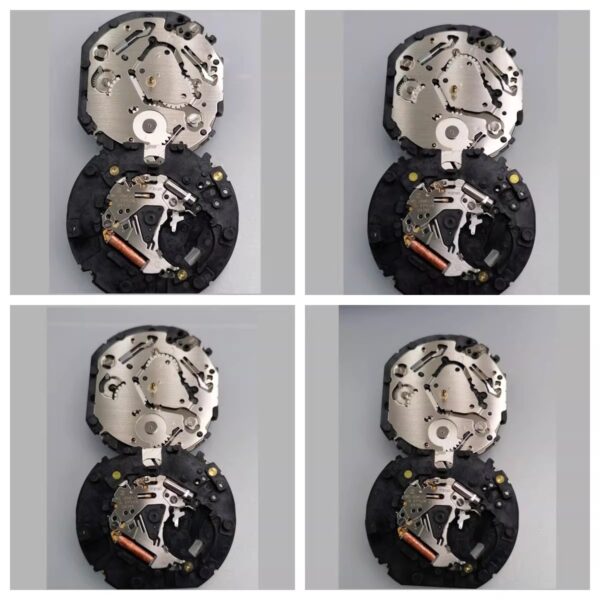 Watch Accessories: Japanese Tianmaodu Seiko Movement, VX7N, VX7J, VX7P, VX7R, Multi-Hand Quartz Movement