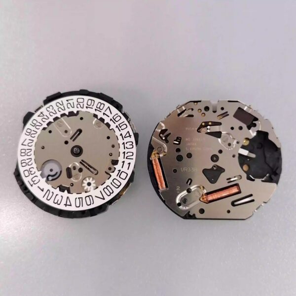 7 Watch Accessories: Brand-New Original Japanese VR33 Quartz Movement, VR33B Multi-Function Movement