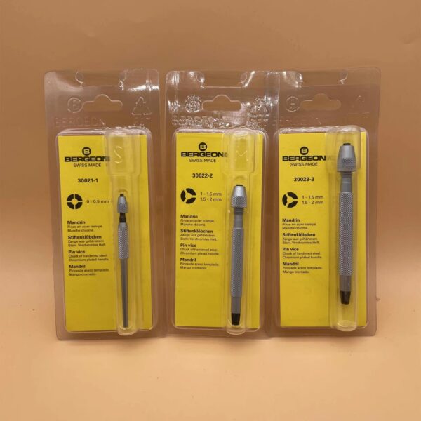 Swiss Imported BERGEON 30021-1, 30022-2, 30023-3 Watch Part Holders & Clamps – Professional Watch Repair Tools