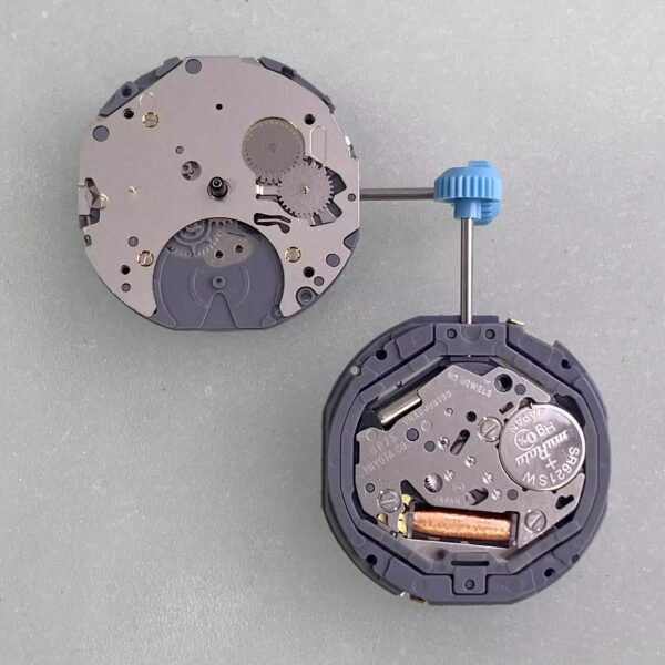 Watch Accessories: Brand - New and Original Japanese Miyota 6P75 Quartz Movement with 3, 6, 9 O'clock Sub - Second Hands