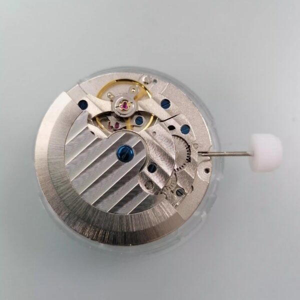 7】 Watch Accessories, Shanghai - Made Six - Hand Movement LB20, with Big Calendar at 12 O'clock and Moon - Phase and Star at 6 O'clock, Domestic - Made Movement.