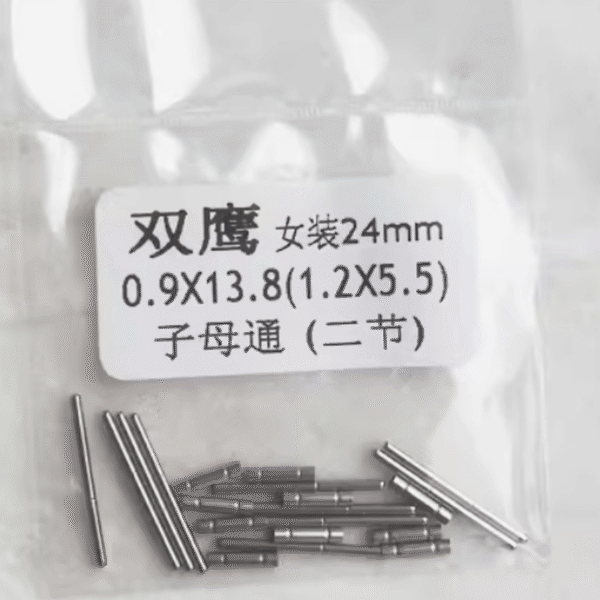 Watch Accessories: Omega Seamaster Aqua Terra, De Ville, Constellation Watch Band Male-Female Sleeve Pins, Stainless Steel Band Connecting Axles, Stainless Steel Band Cotter Pins